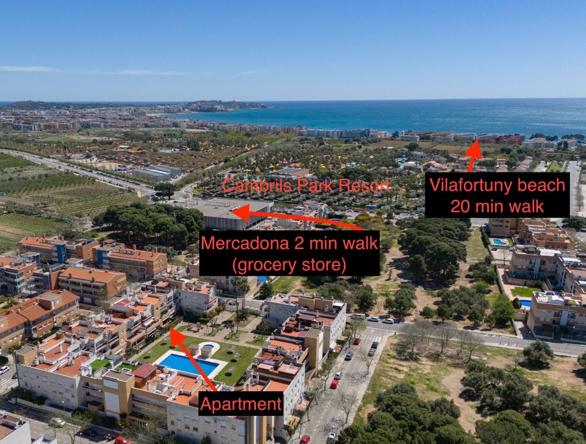 Cambrils Haven:2Br+2Bth+Wf+Pool Apartment Ngoại thất bức ảnh